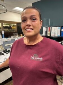 image of Neimans employee Jeanette Woolman-Forbes